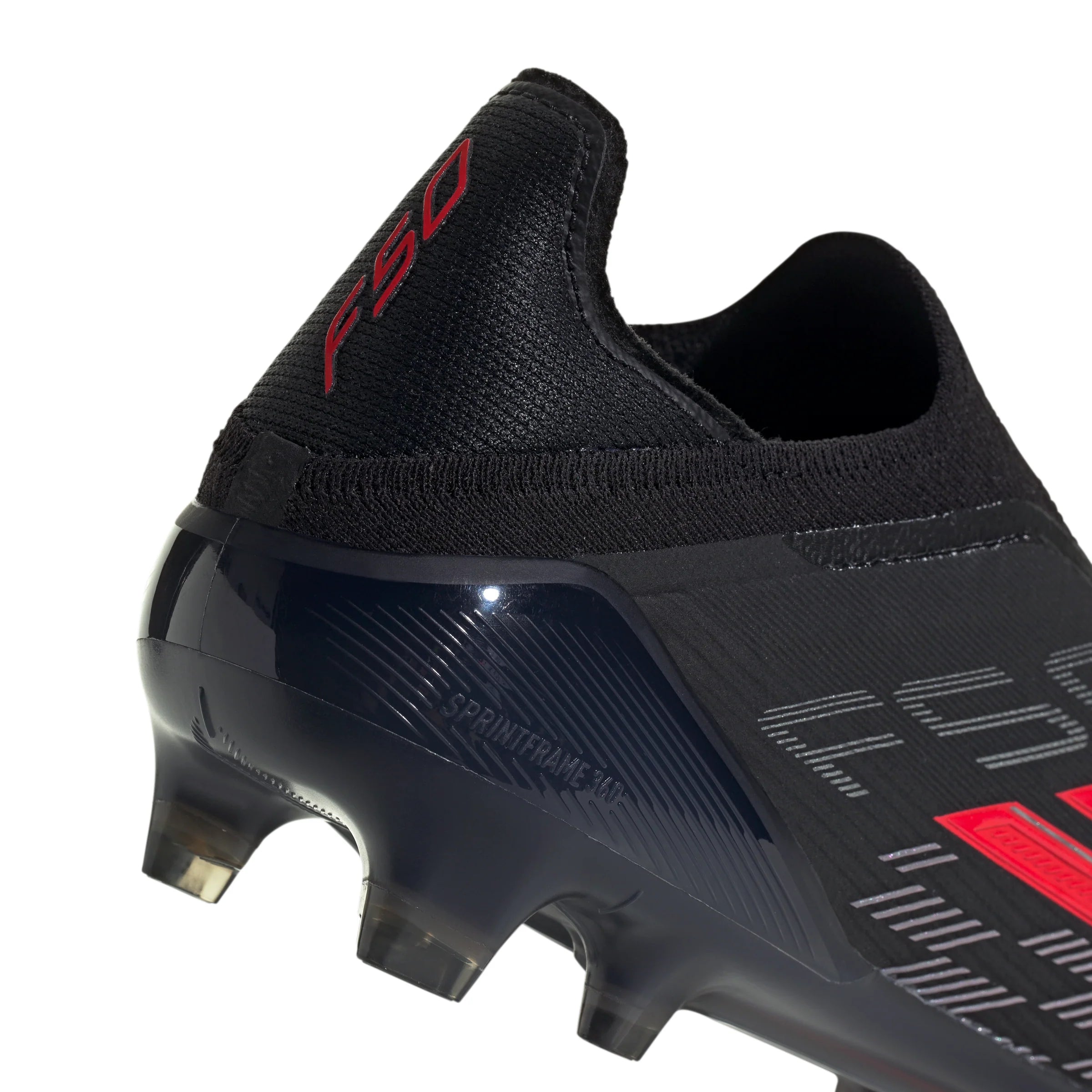 adidas F50 Elite Laceless FG Firm Ground Mens Soccer Cleats Black Red