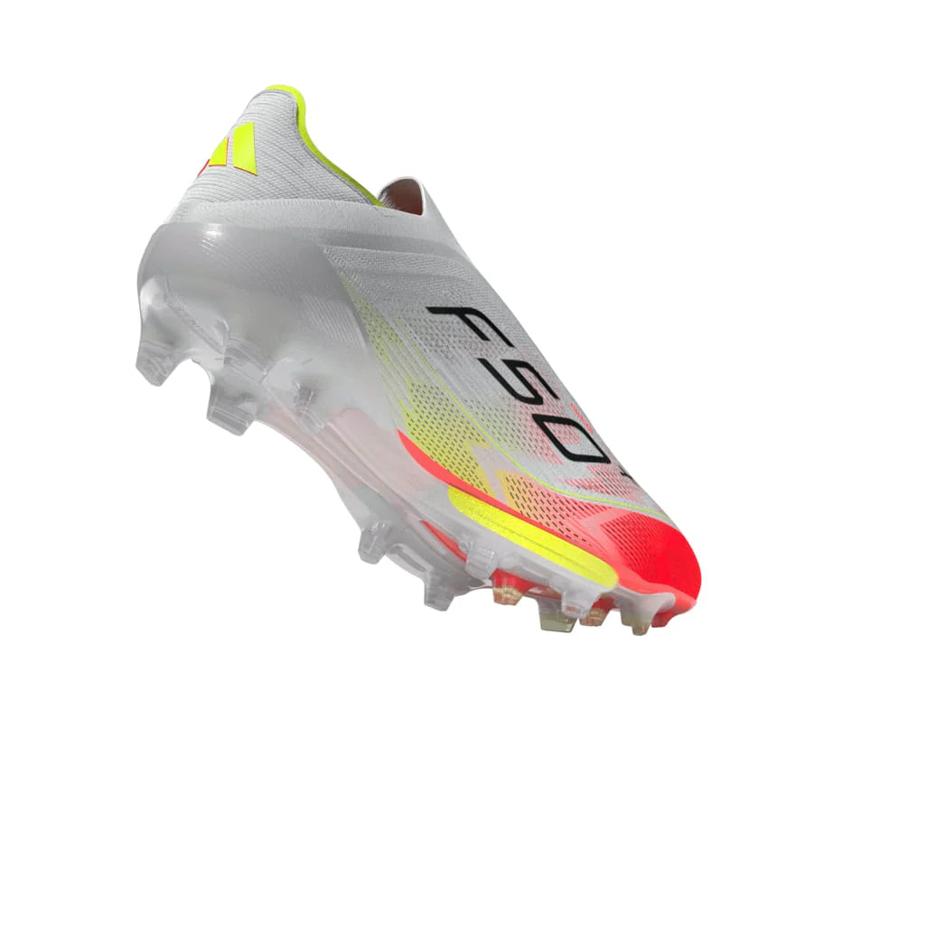 adidas F50 FG Mens Soccer Cleats White Black Yellow