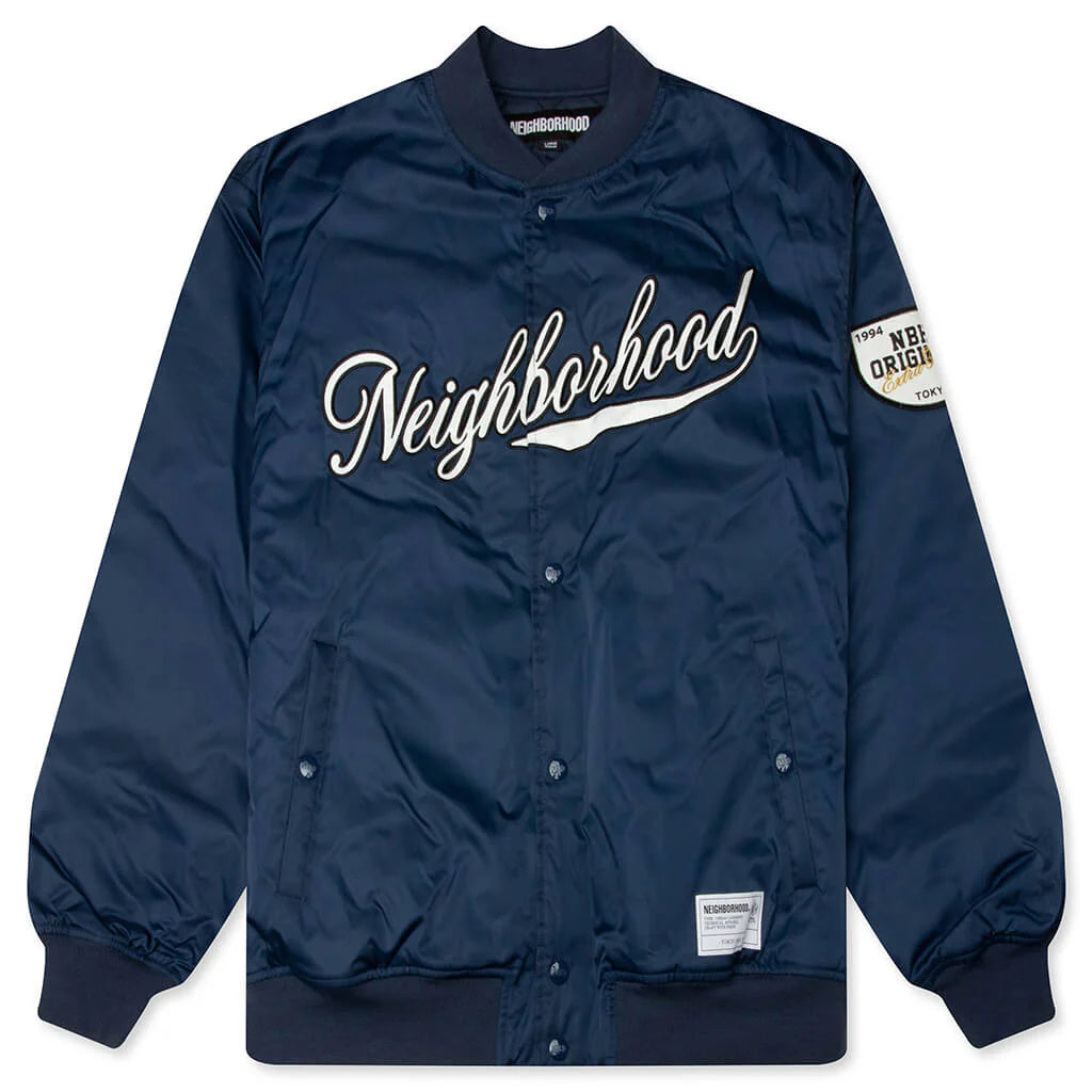 Baseball Jacket Navy