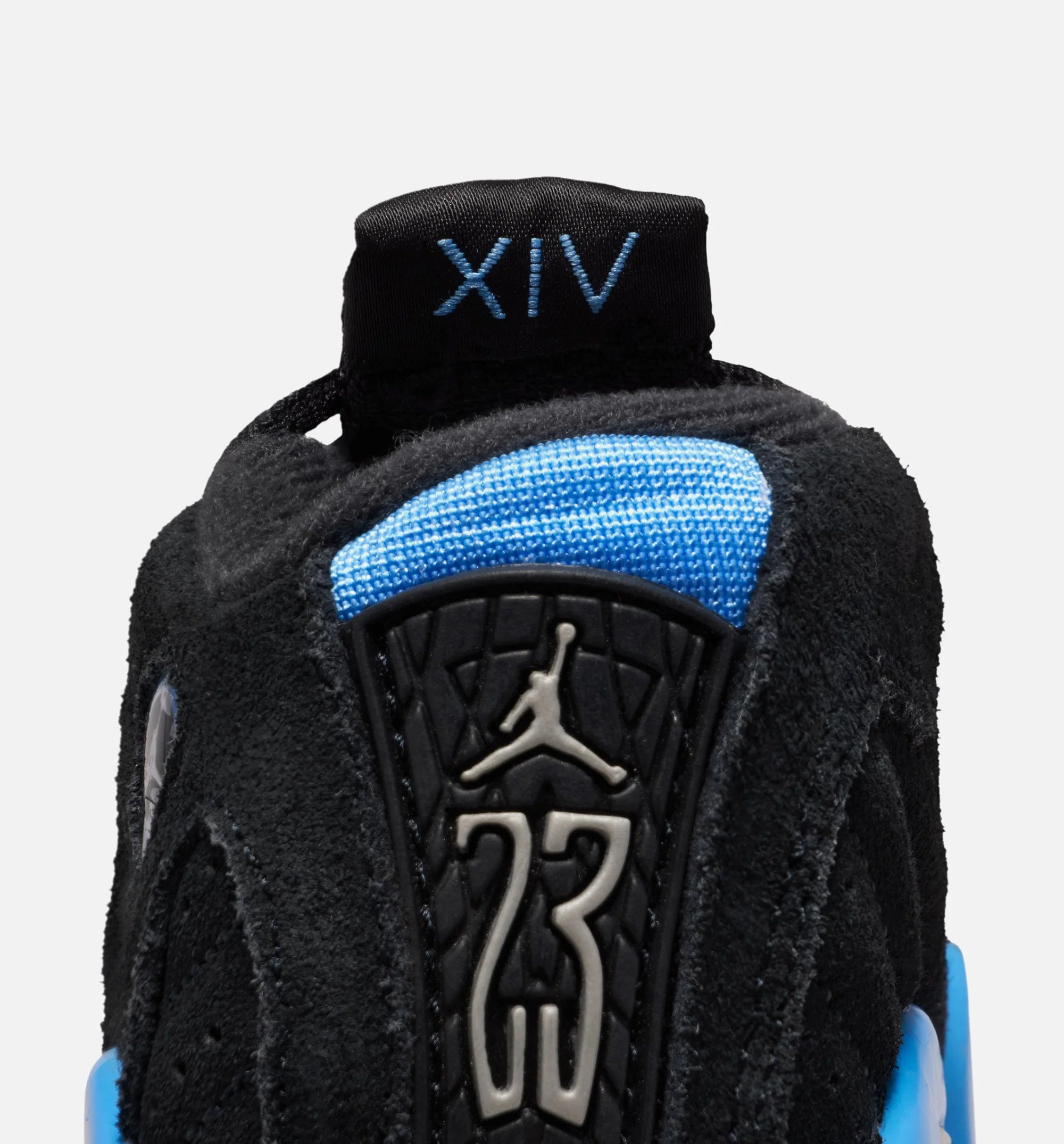 Air Jordan 14 Retro Black University Blue Infant Toddler Lifestyle Shoe Black White University Blue