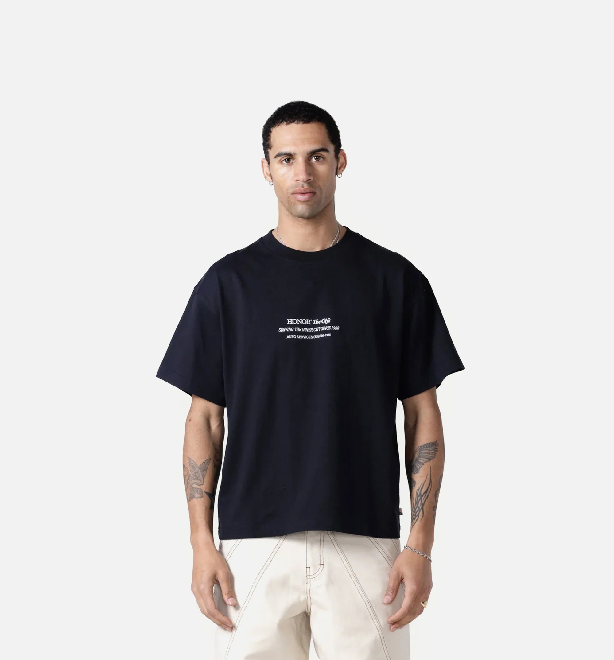 Community 88 Mens Short Sleeve Shirt Black