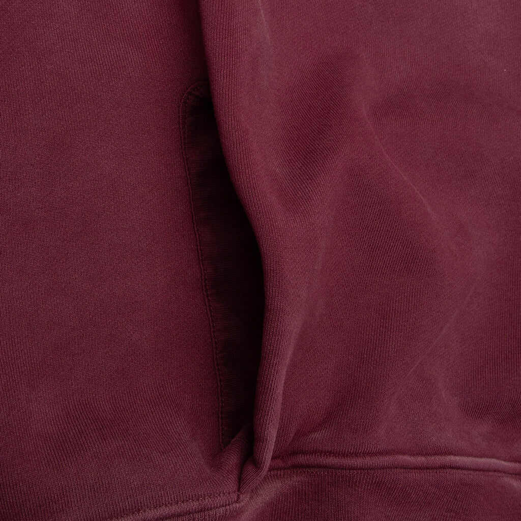 Barriers Cowrie Shell Hoodie Maroon