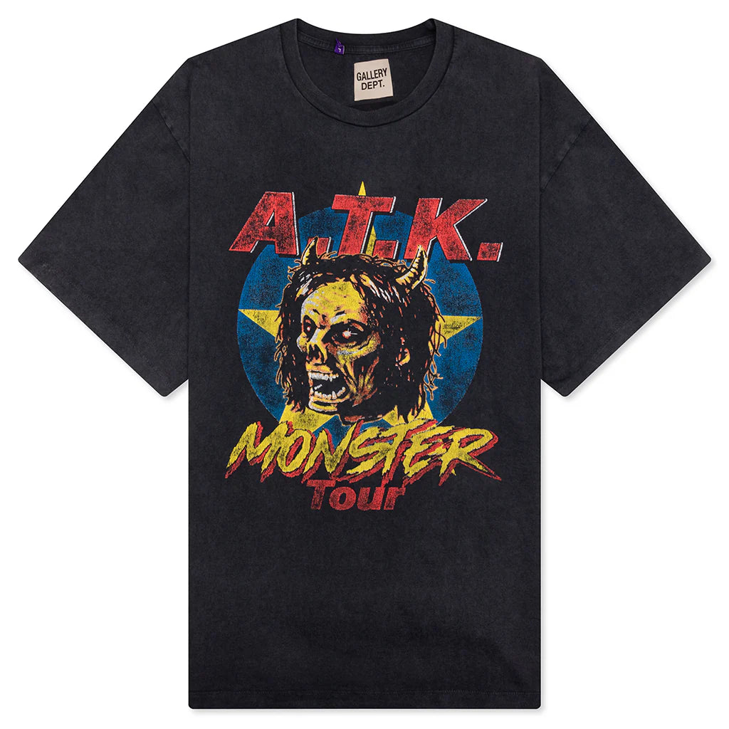 ATK Monster Tour Tee Vintage Black