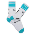 Saint Sinner Socks White Sky Blue