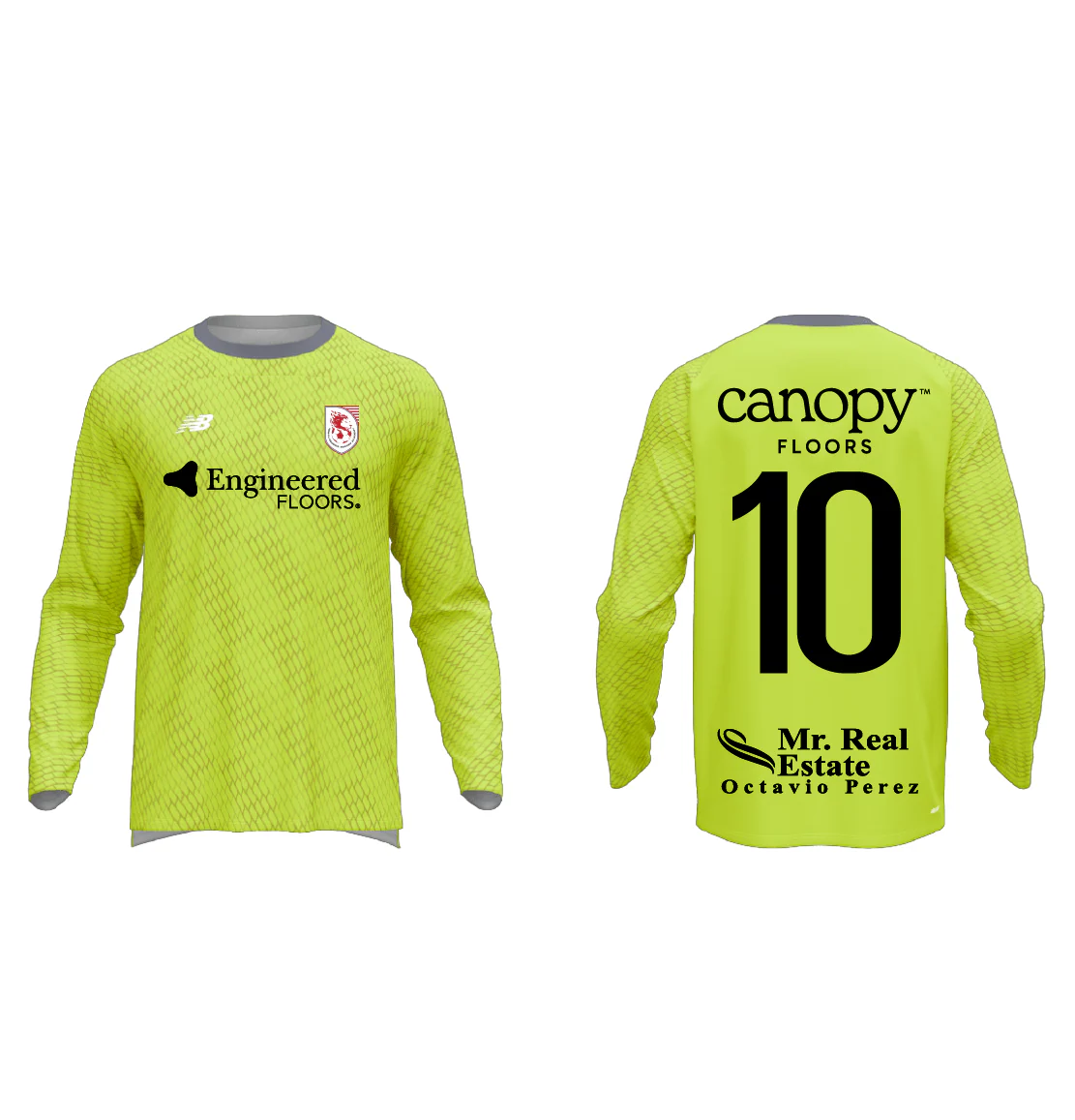 NGSA NB Net LS Goalkeeper Jersey Hil Yellow Grey