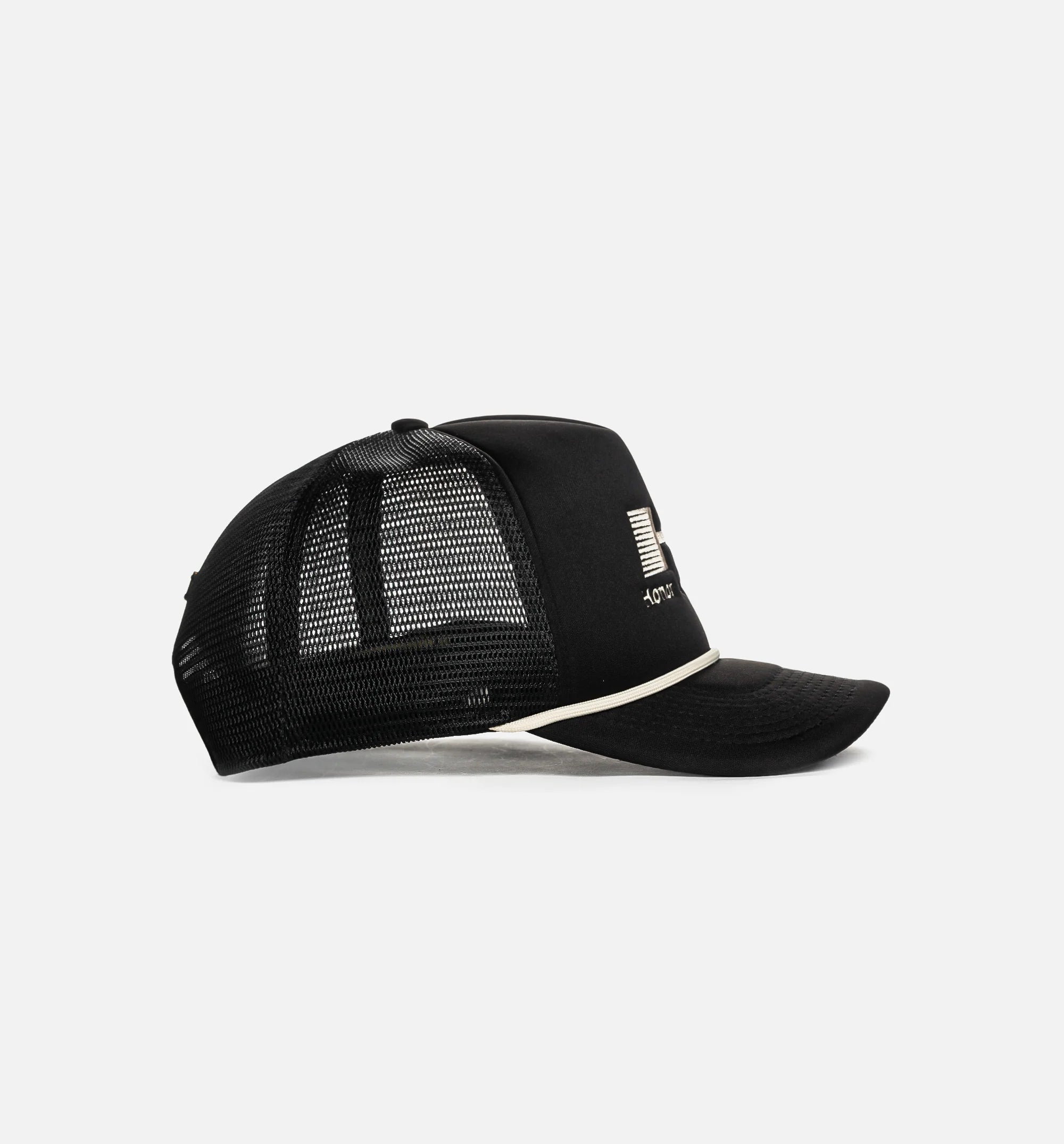Frequency Trucker Snapback Mens Hat Black