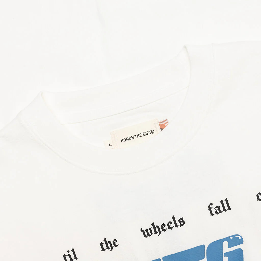 Persistence Race Tee White