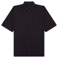 Streamline S S Button Up Shirt Dark Brown