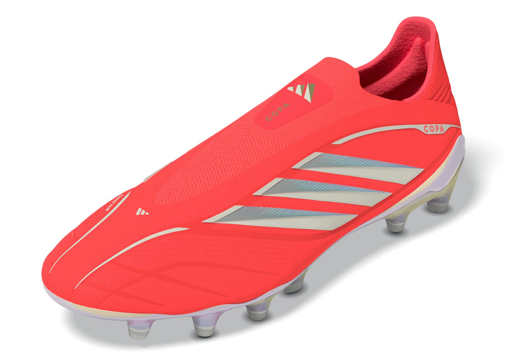 adidas Copa Pure IV Elite Laceless Firm Ground Mens Soccer Cleats Turquesa Ivory Black