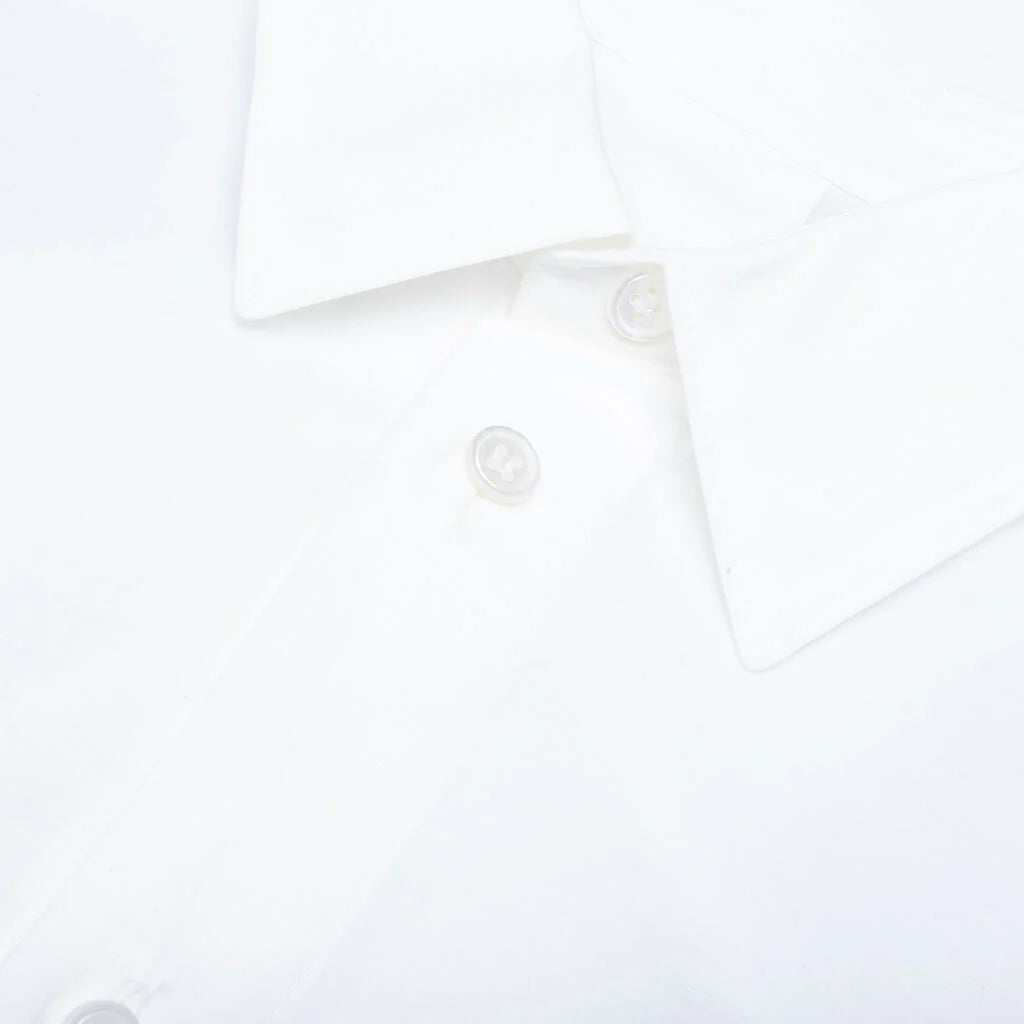 Streamline S S Button Up Shirt White