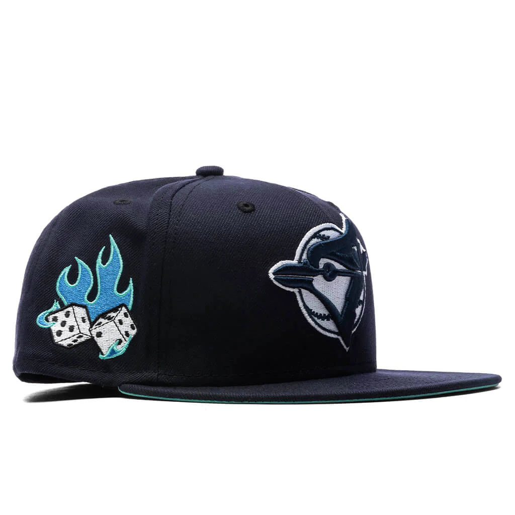 Feature x New Era Flaming Dice 59FIFTY Fitted Toronto Blue Jays