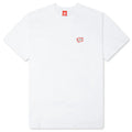 Money Pop S S Tee White
