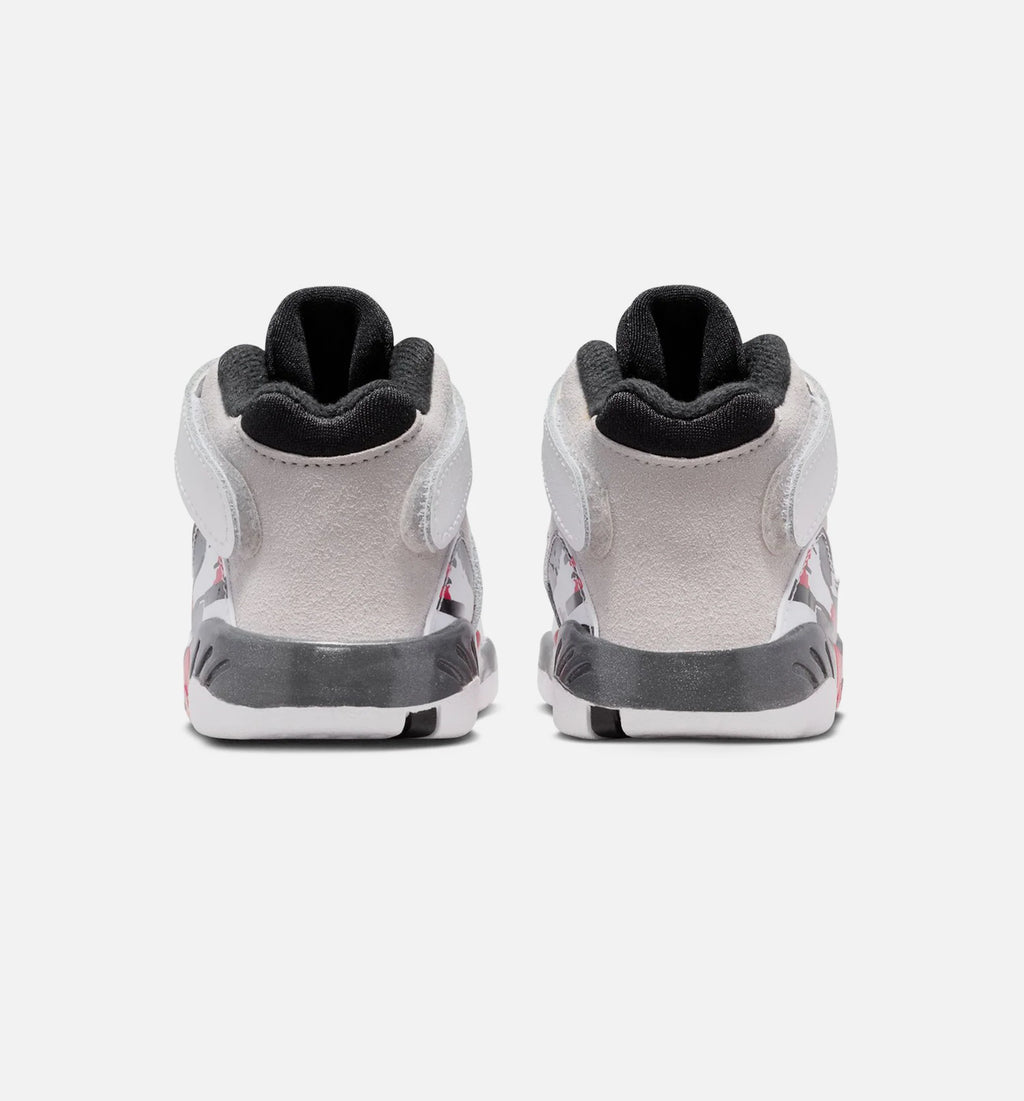Air Jordan 8 Retro White And True Red Infant Toddler Lifestyle Shoe White Black True Red