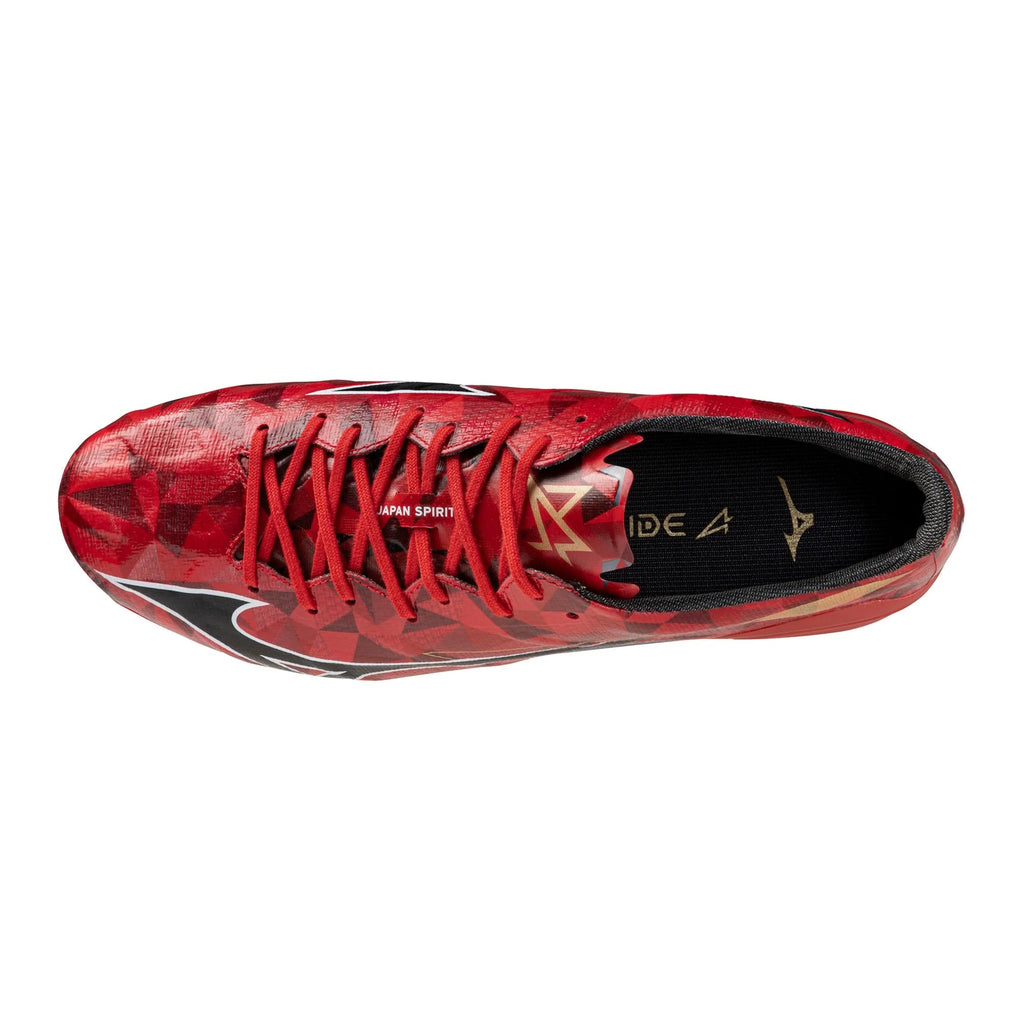 Mizuno Alpha II Japan AG Artificial Grass Soccer Cleats Red Black