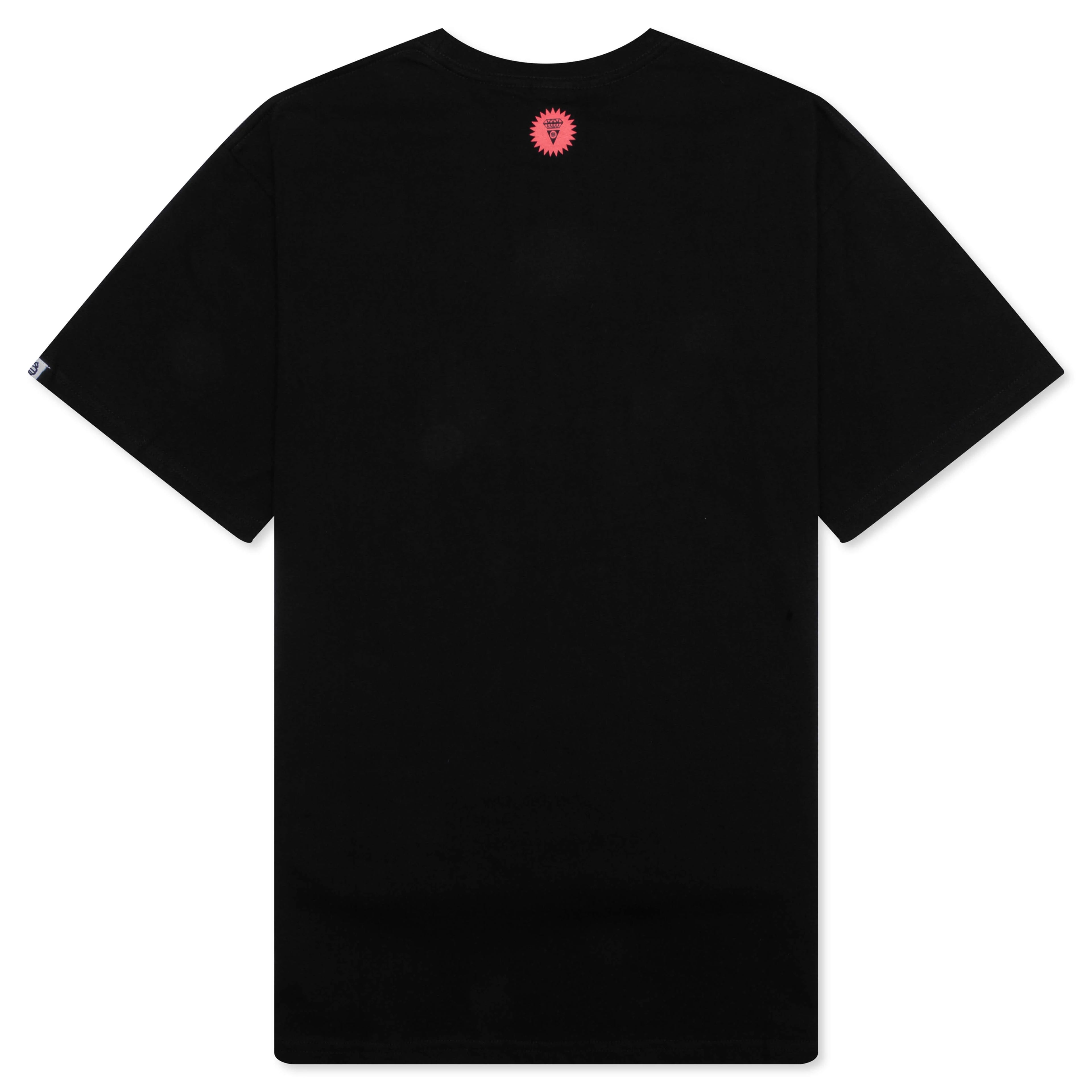 Gleam S S Knit Shirt Black