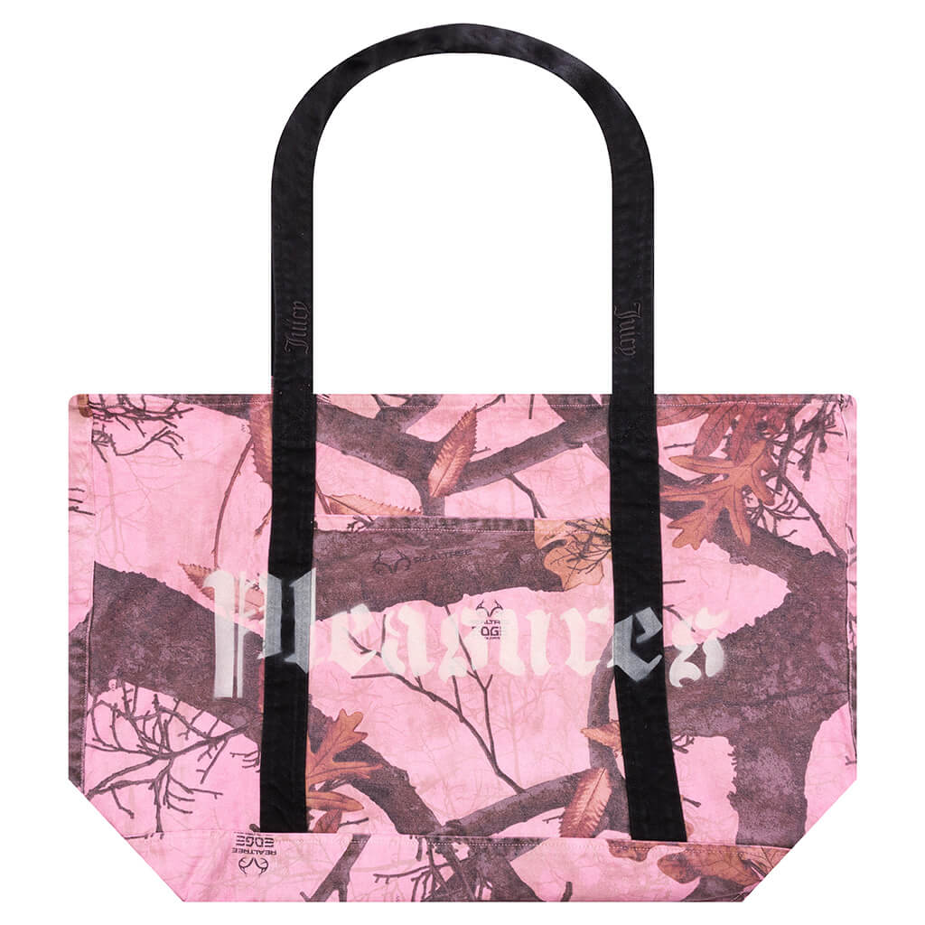 Pleasures x Juicy Couture Realtree Canvas Tote Pink Edge