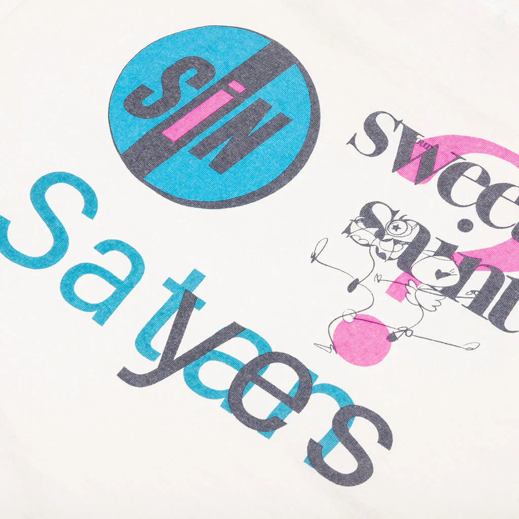 Sweet Saint S S Tee White