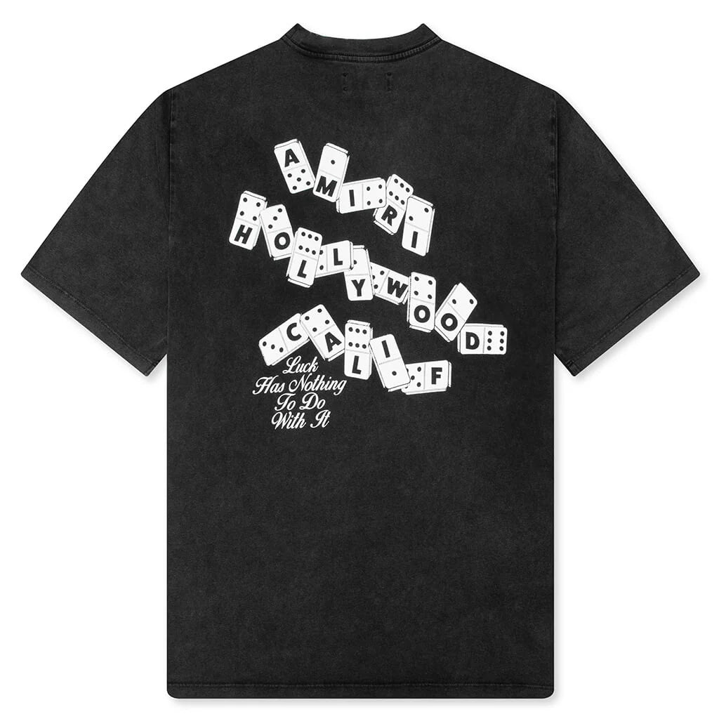 Amiri Domino Tee Black