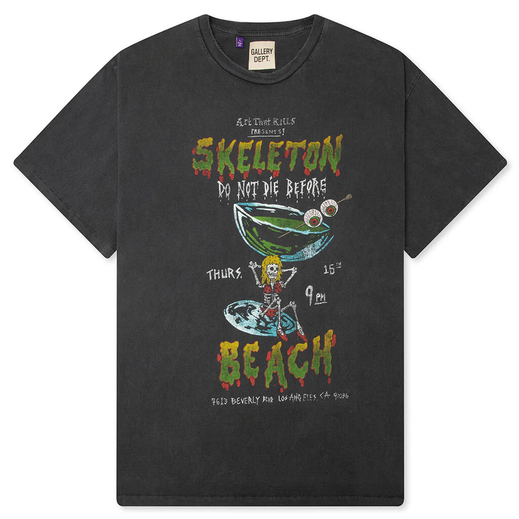Dont Die Tee Vintage Black