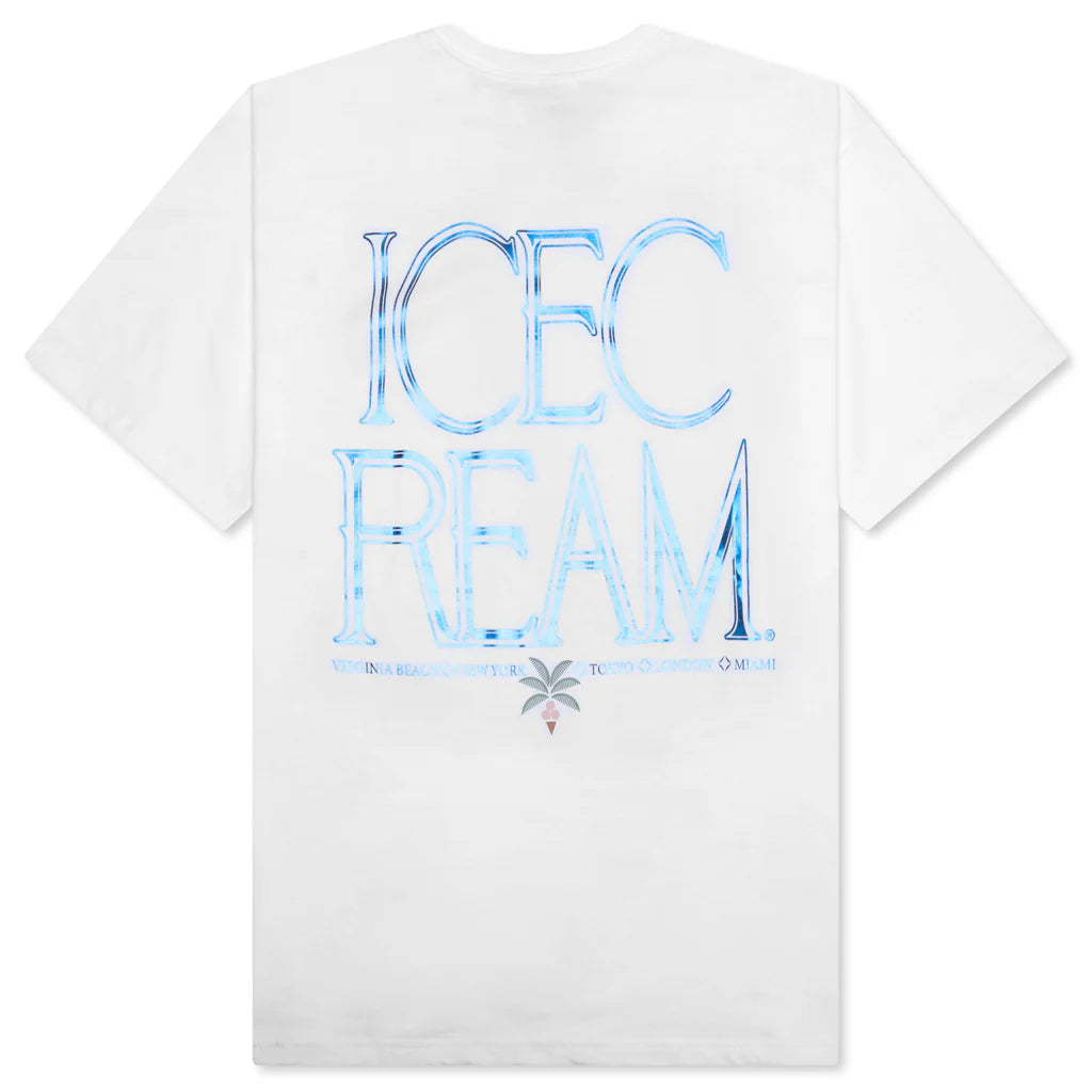 Baudelaire S S Tee White