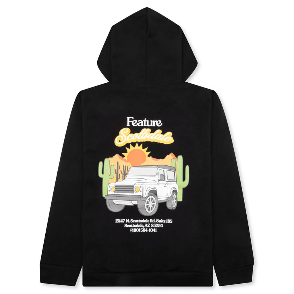 Kids Scottrover Hoodie Black