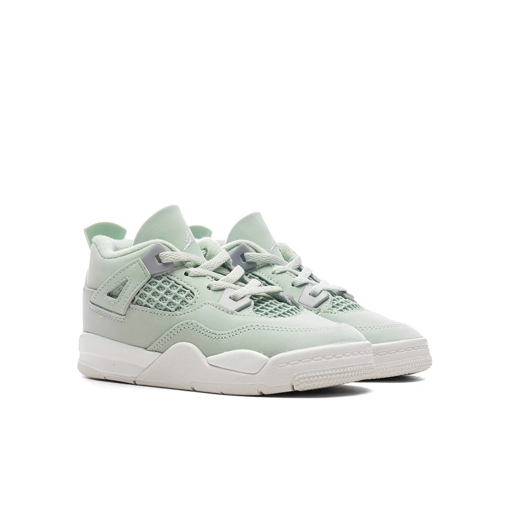Air Jordan 4 Retro Abundance TD Seafoam Sail Metallic Silver