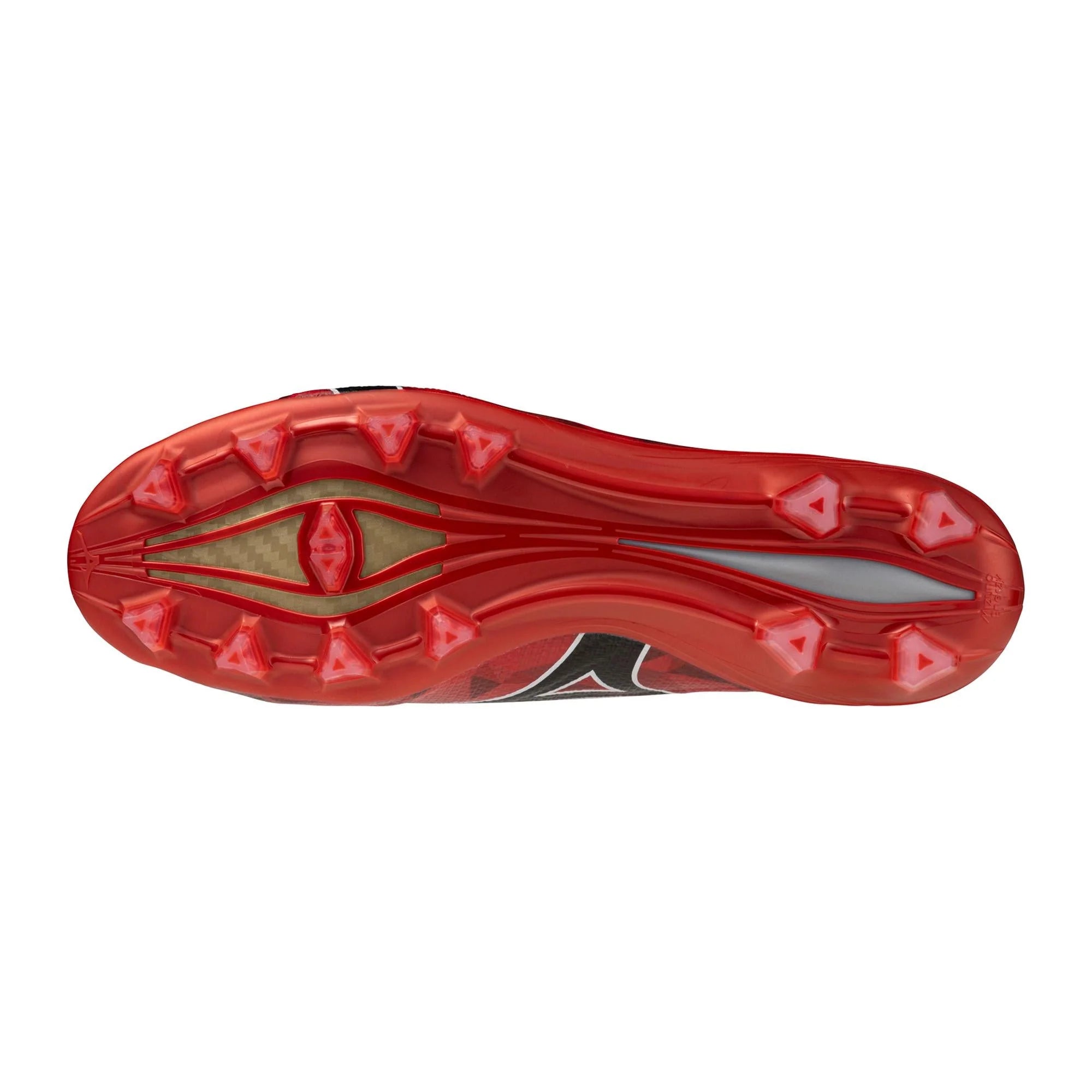 Mizuno Alpha II Japan FG Firm Ground Soccer Cleats Red Black