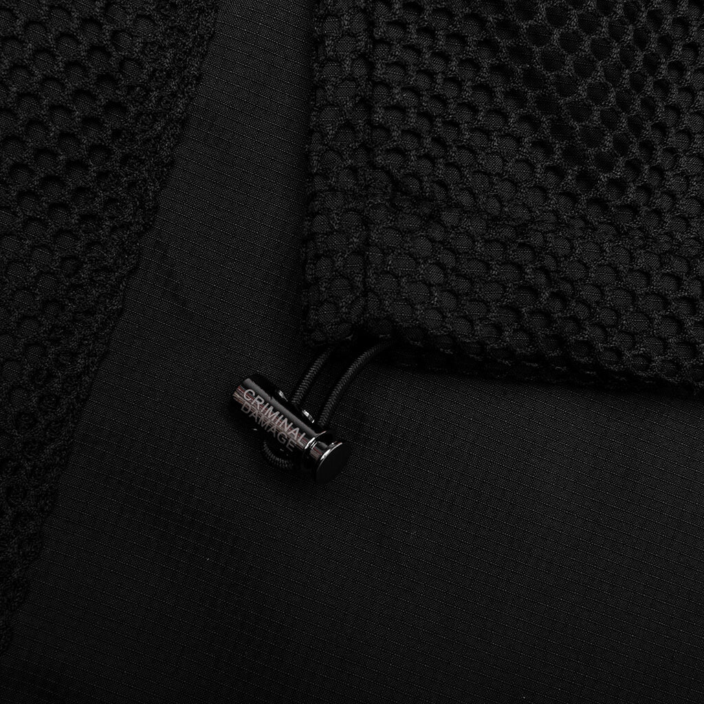 Tyson Mesh Panelled Pant Black