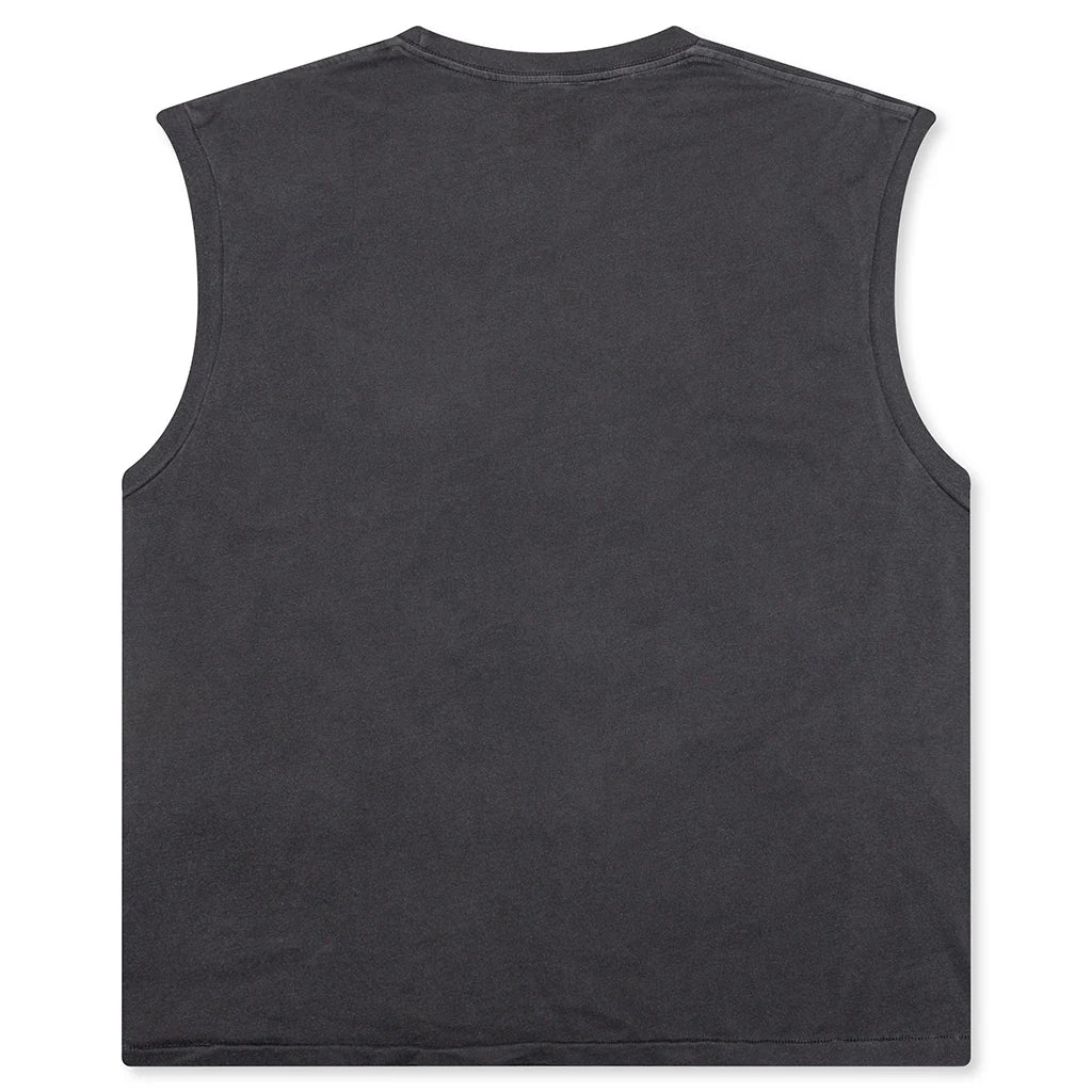 Augi Sleeveless Tee Vintage Black