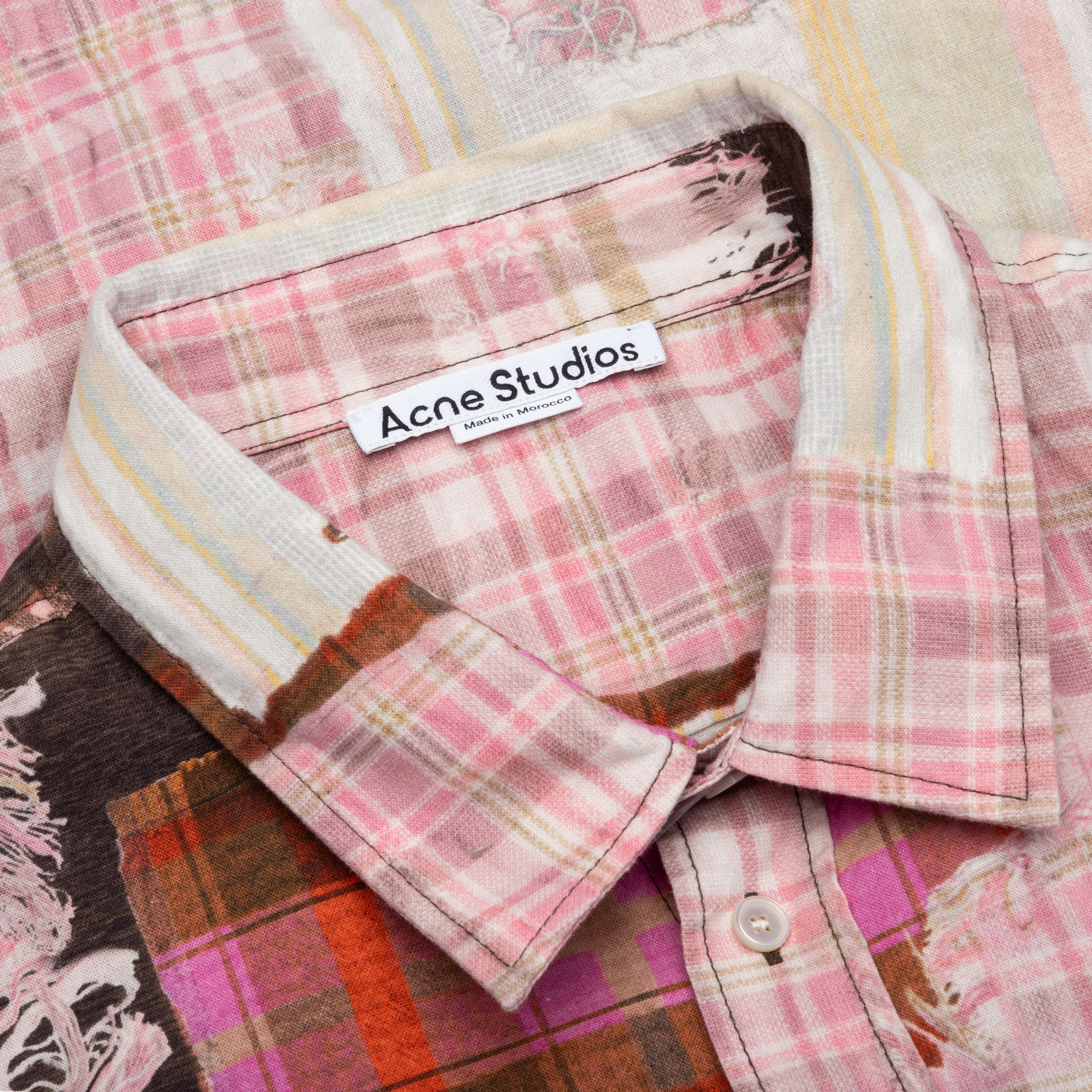 Patchwork Flannel Pink Multi