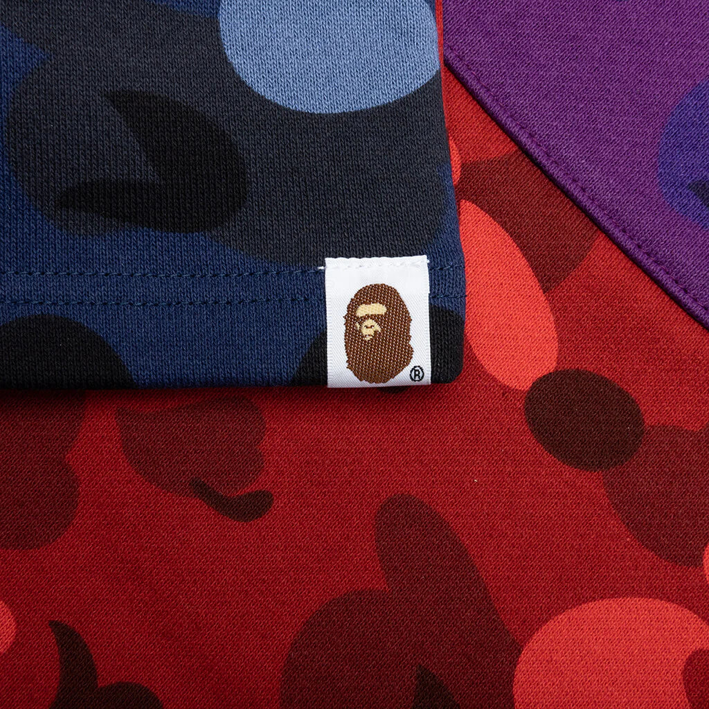 Crazy Camo Shark Sweat Shorts Navy