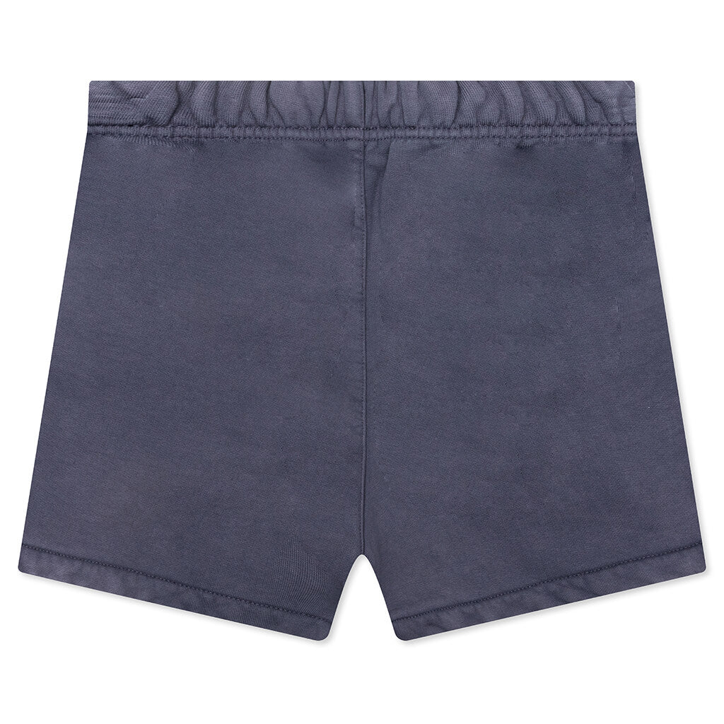 Kids Heavy Fleece Soccer Short Marine