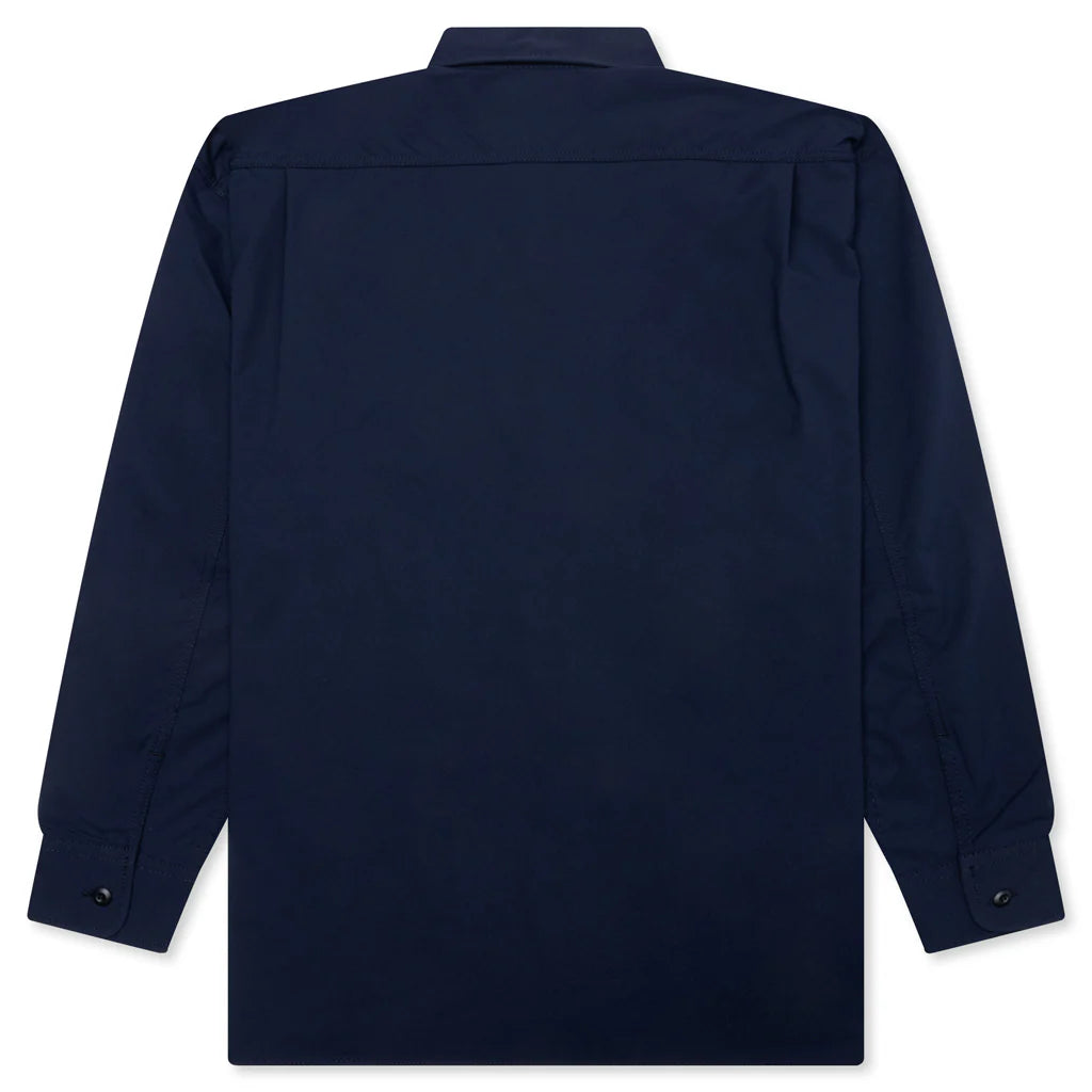 Solotex Pocket L S Shirt Blue