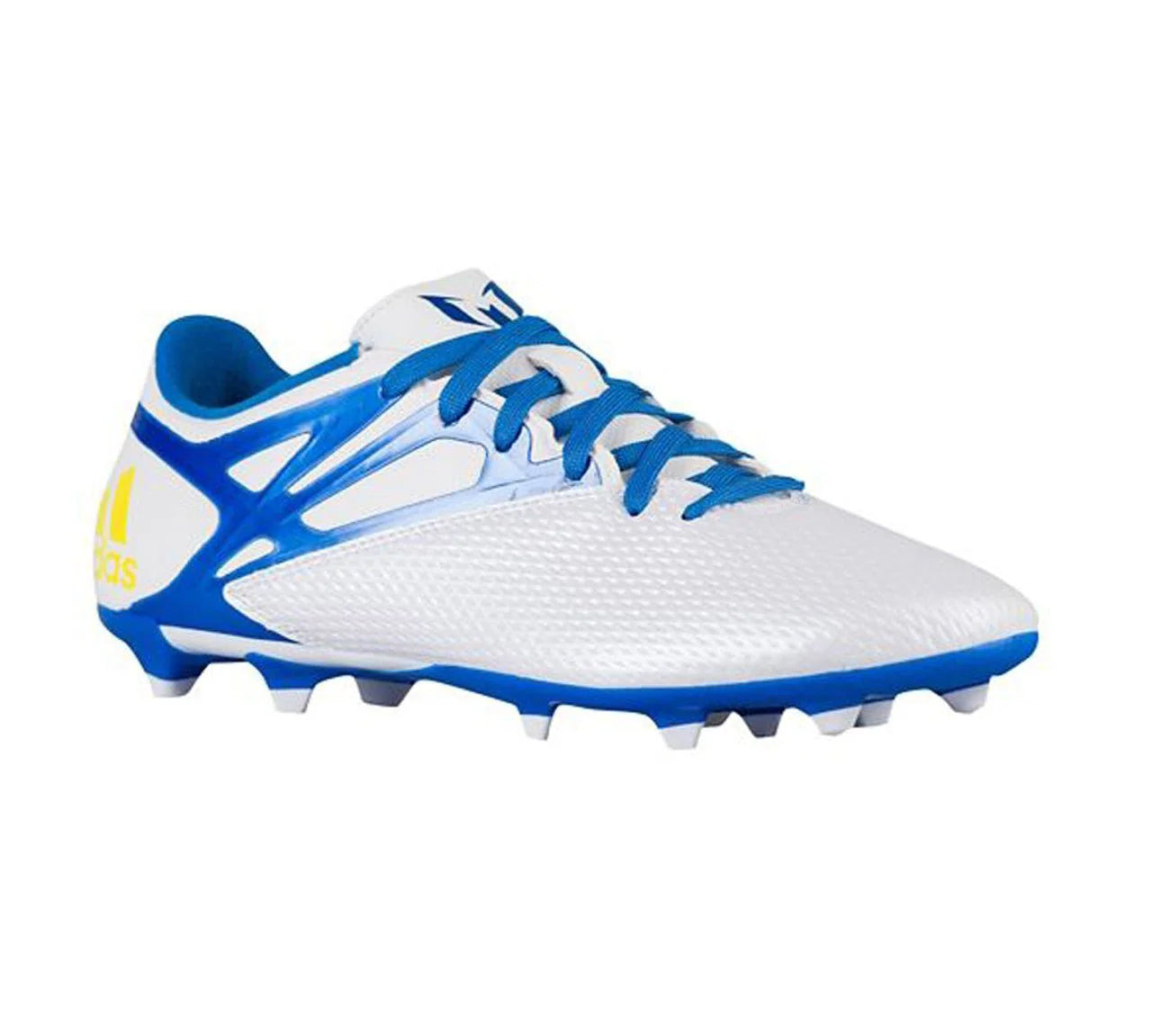 adidas Messi 153 FG AG White Blue Yellow
