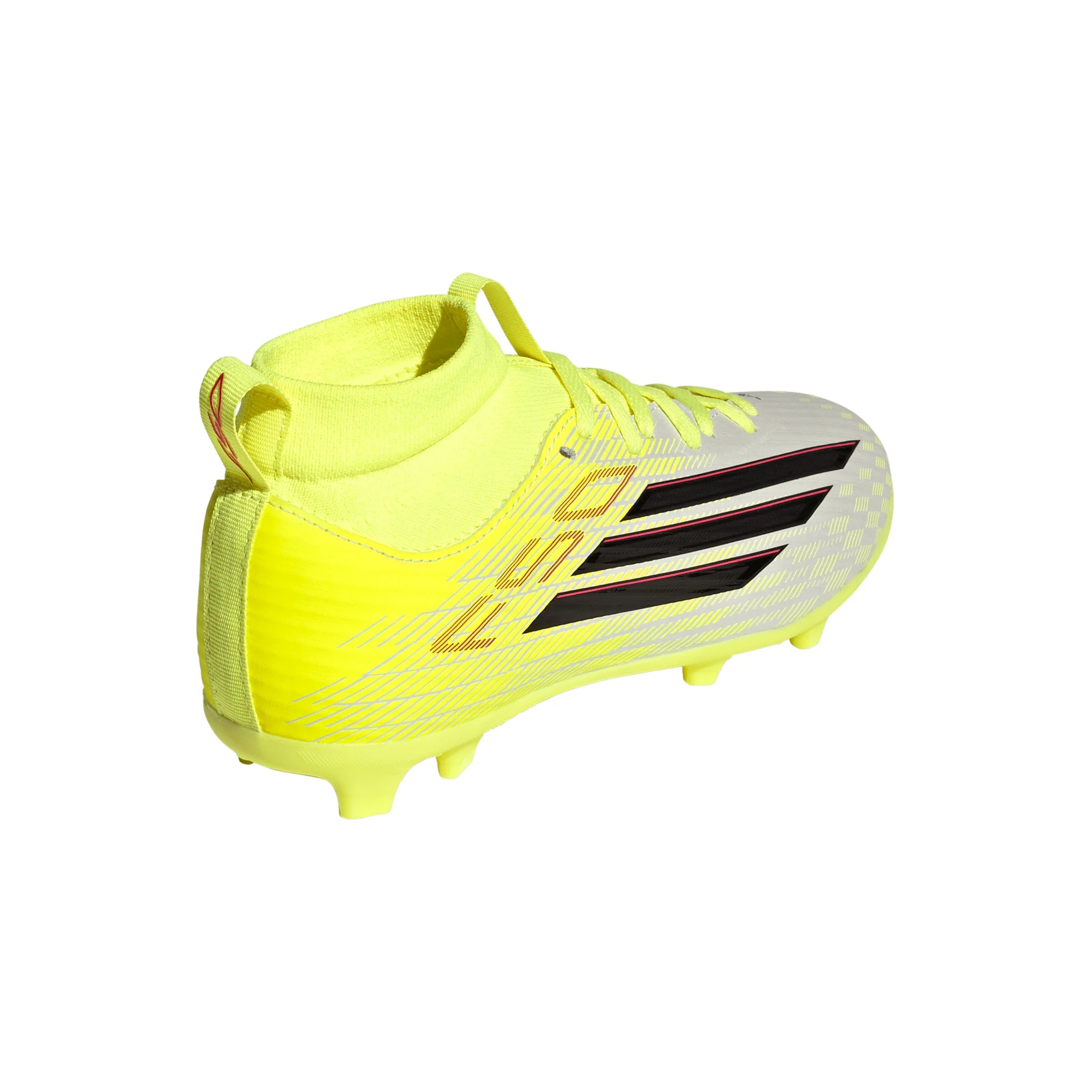 adidas F50 League Mid Cut FG MG Firm Ground Multi Ground Youth Soccer Cleats Yellow Black