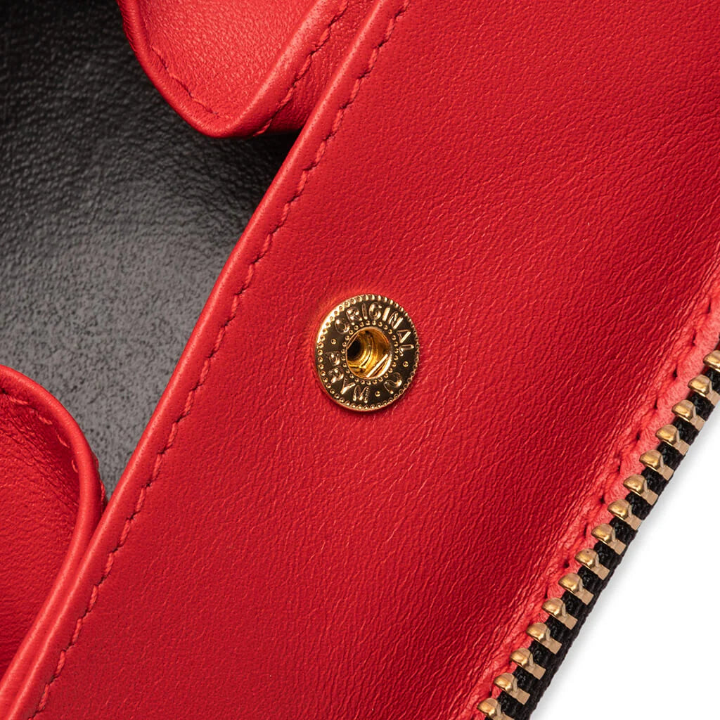 Comme des Garcons Embossed Roots Red
