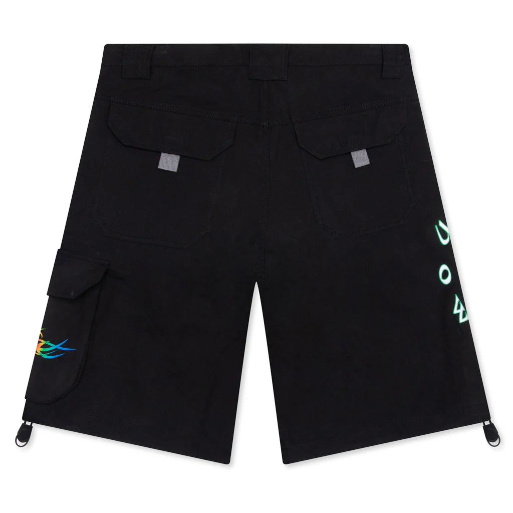 Adventure Cargo Shorts Black