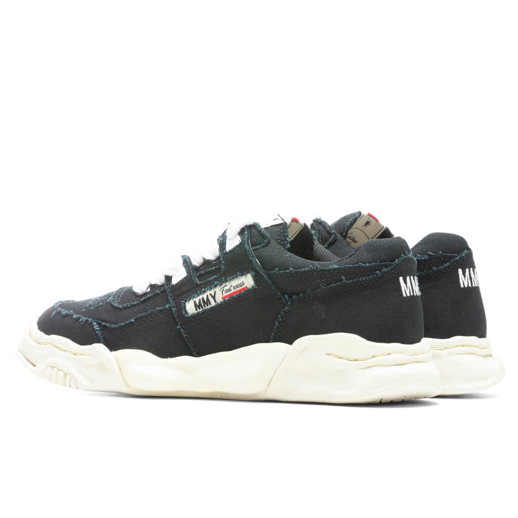 Parker Low OG Sole Canvas Sneaker Perforated Black