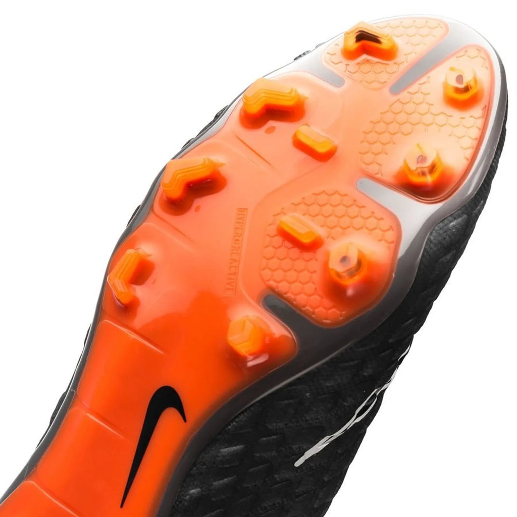 Nike Hypervenom Phantom 3 Elite DF FG AG Multi Ground Soccer Cleats Dark Grey Total Orange White
