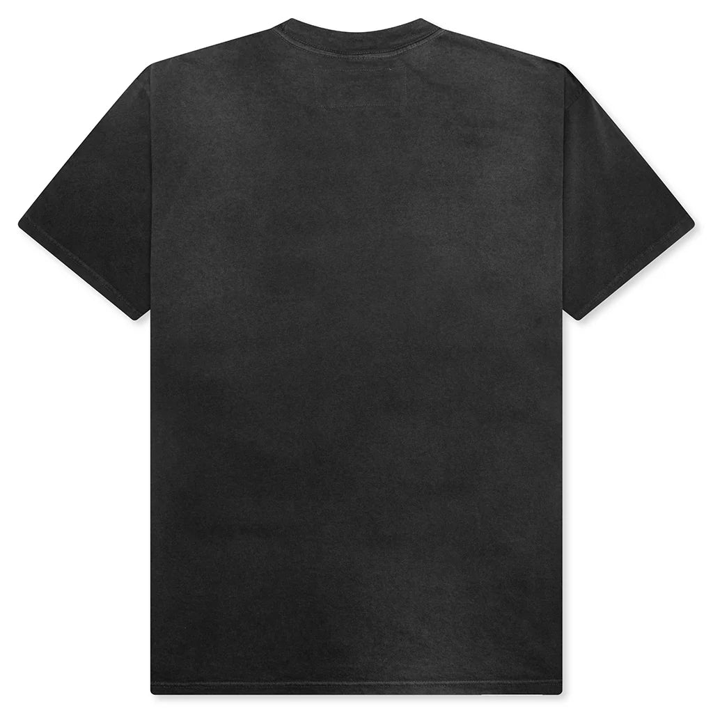 Across the Plains T Shirt Sun Faded Black