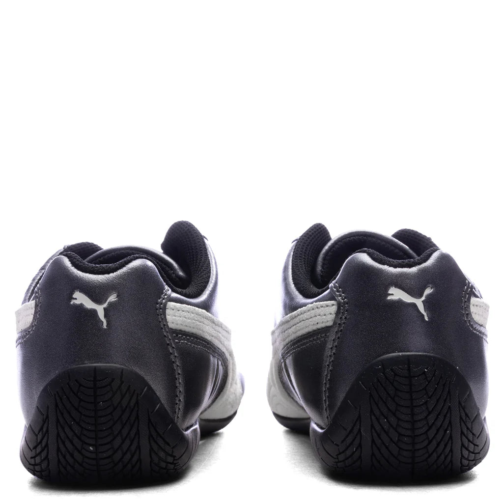 Womens Speedcat Metallic Black Warm White