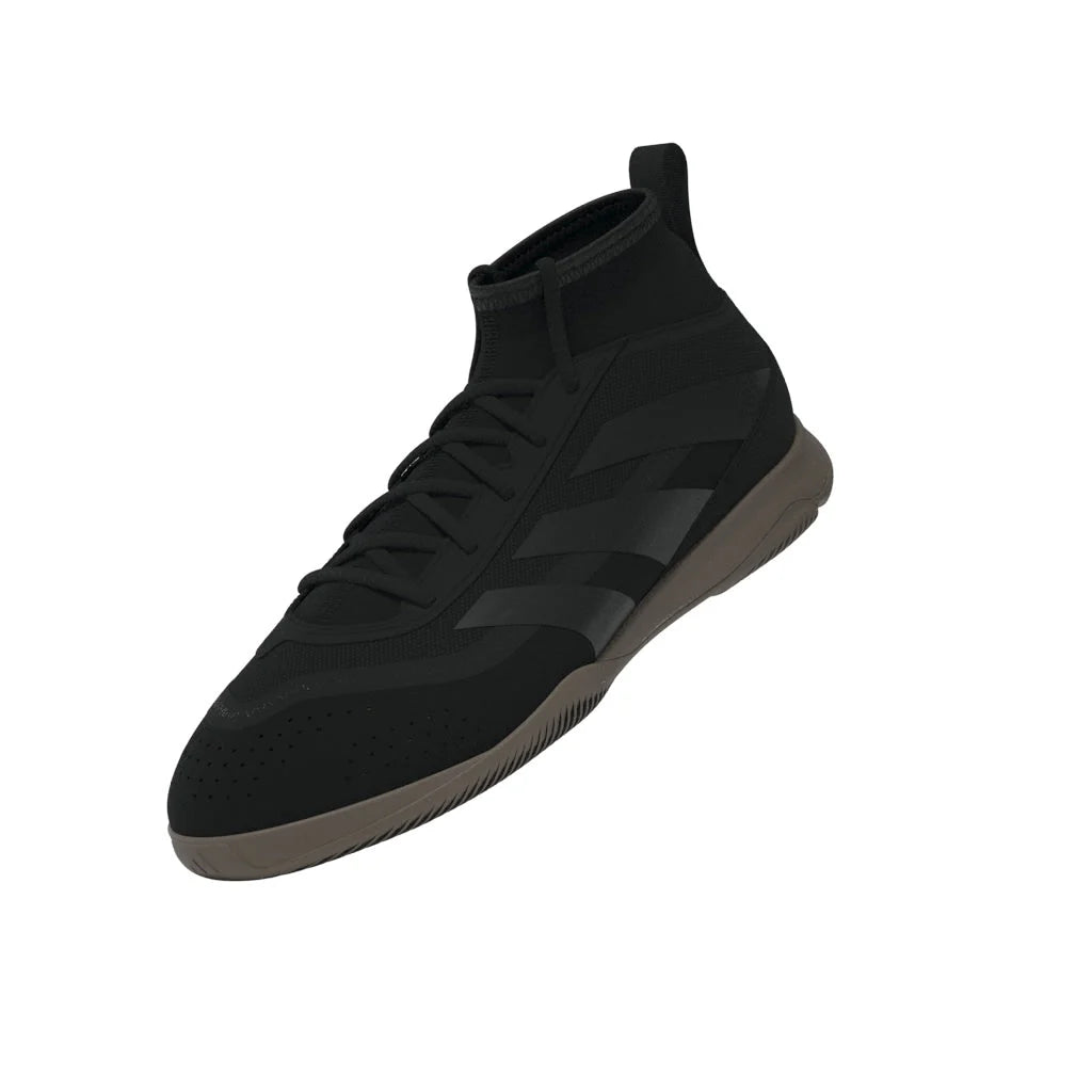 adidas Predator League IN Junior Indoor Soccer Shoes Black Carbon Gold
