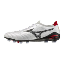 Mizuno Morelia Neo V Beta Japan FG Mens Soccer Cleats White Black