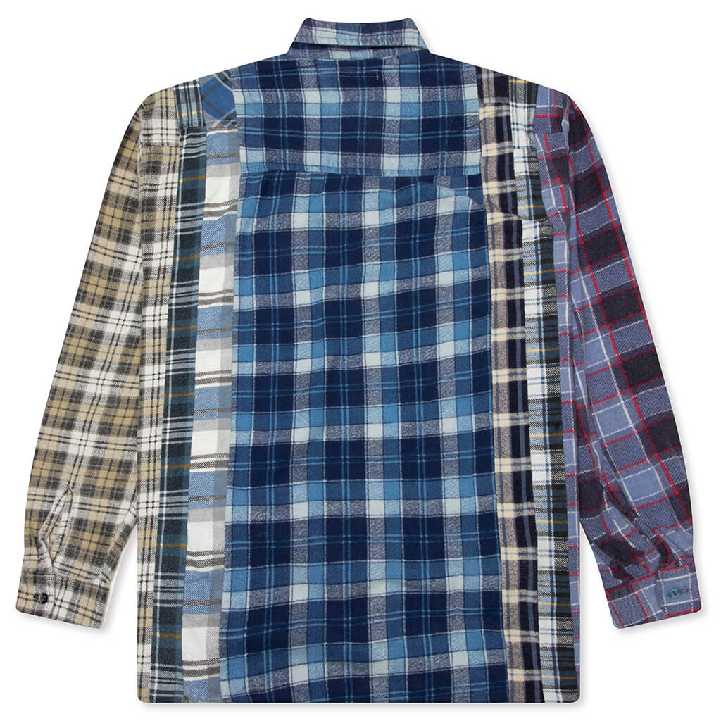 7 Cuts Flannel Shirt Assorted