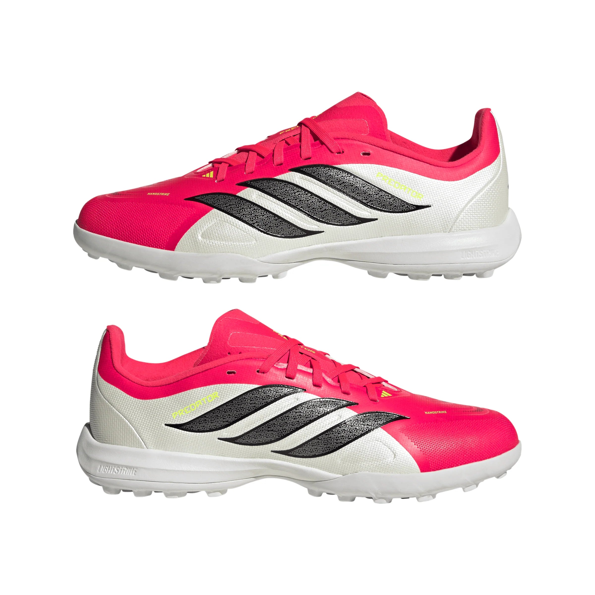 adidas Predator League TF Turf Youth Soccer Cleats Red Black White