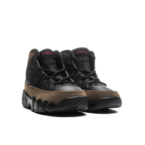 Jordan 9 Retro TD Black True Red Light Olive