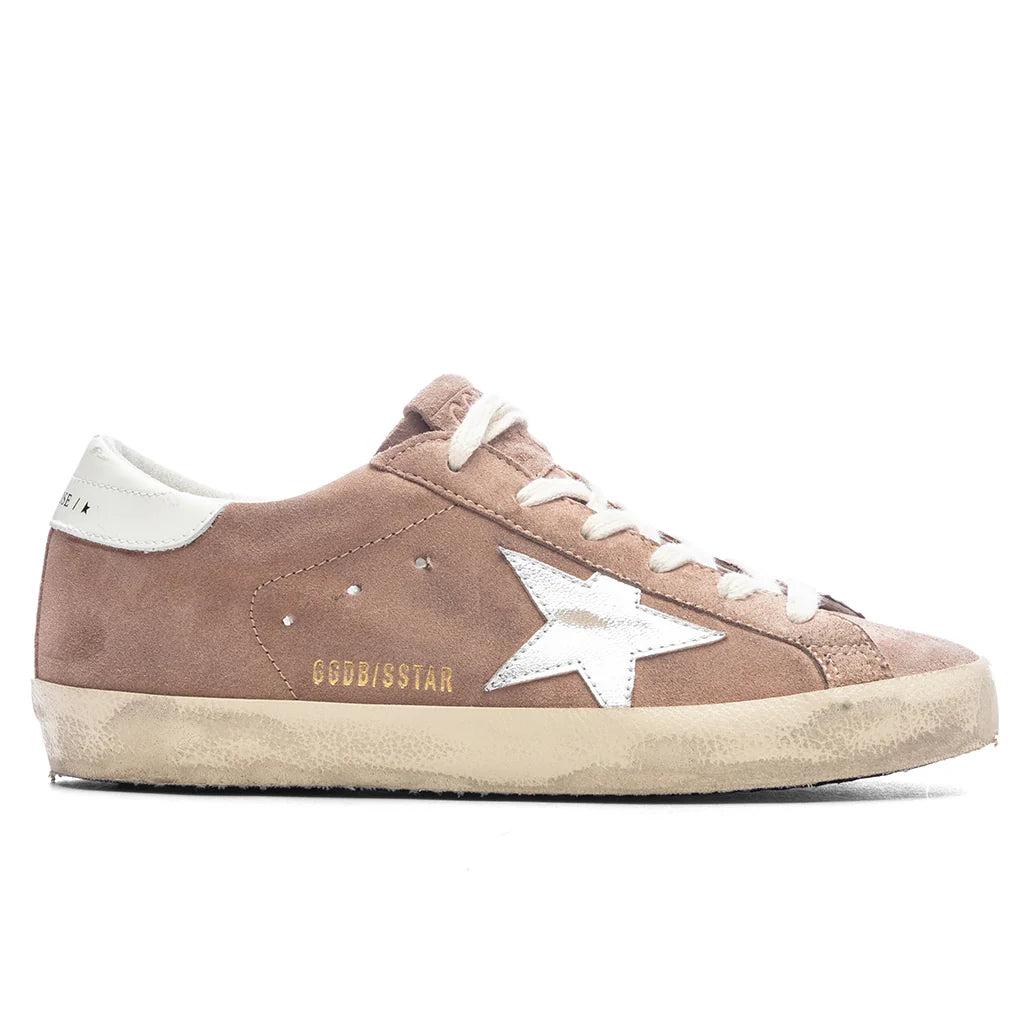 Womens Super Star Pink Silver White