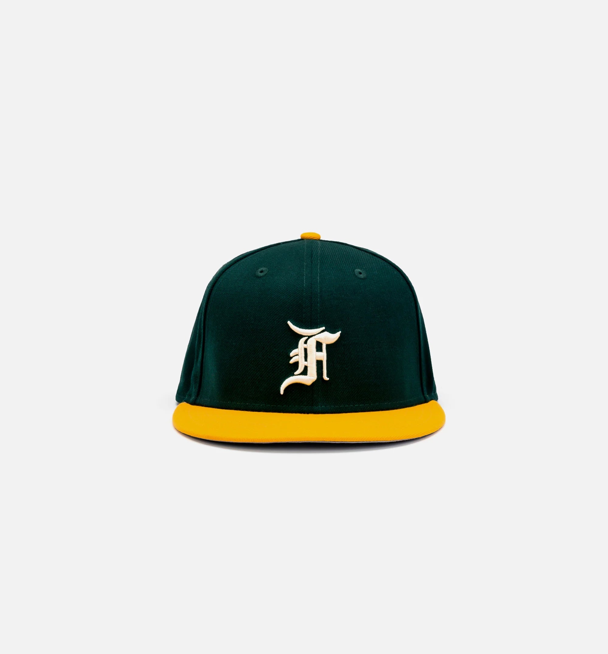 FOG 59Fifty Mens Fitted Hat Green Yellow