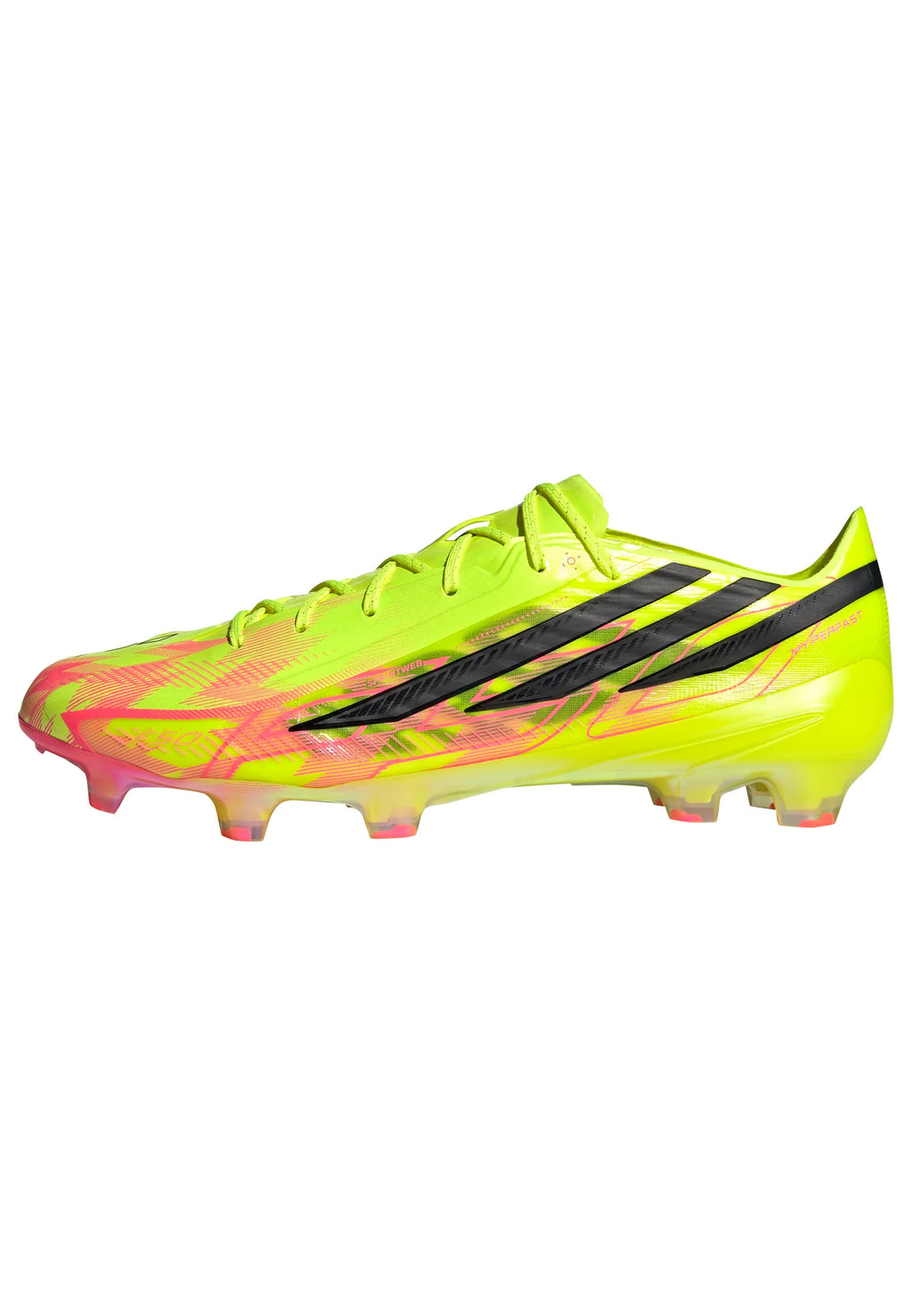 adidas F50 Hyperfast Elite Firm Ground Mens Soccer Cleats Yellow Black
