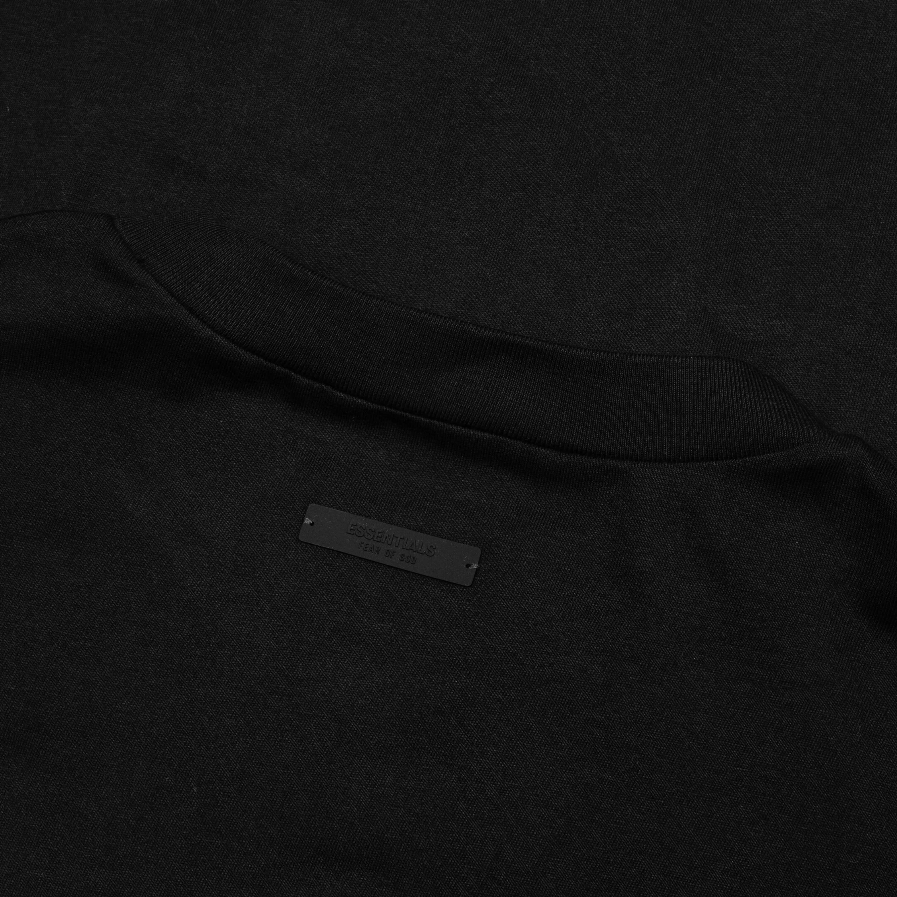 Jersey Long Sleeve T Shirt Black